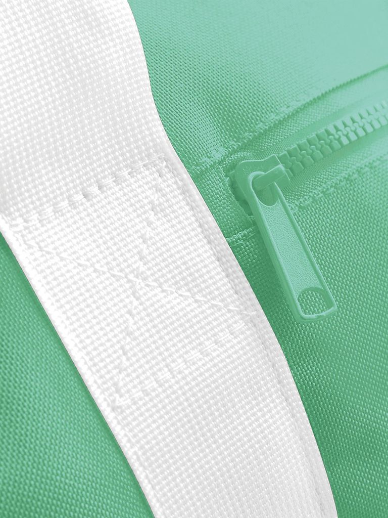 mint green-white